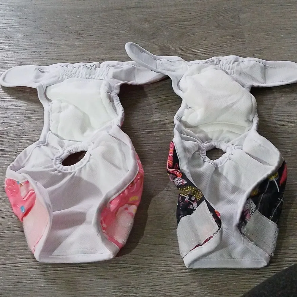 Micooyo Female Dog Heat Reusable Dog Diapers Sz S NWOT